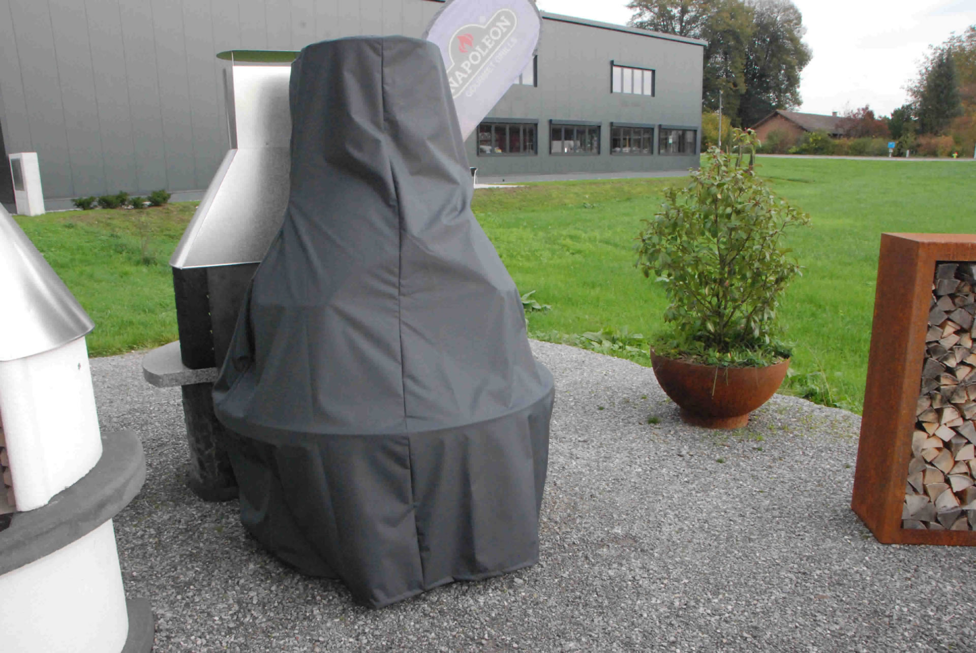 Abdeckhaube für Cheminée