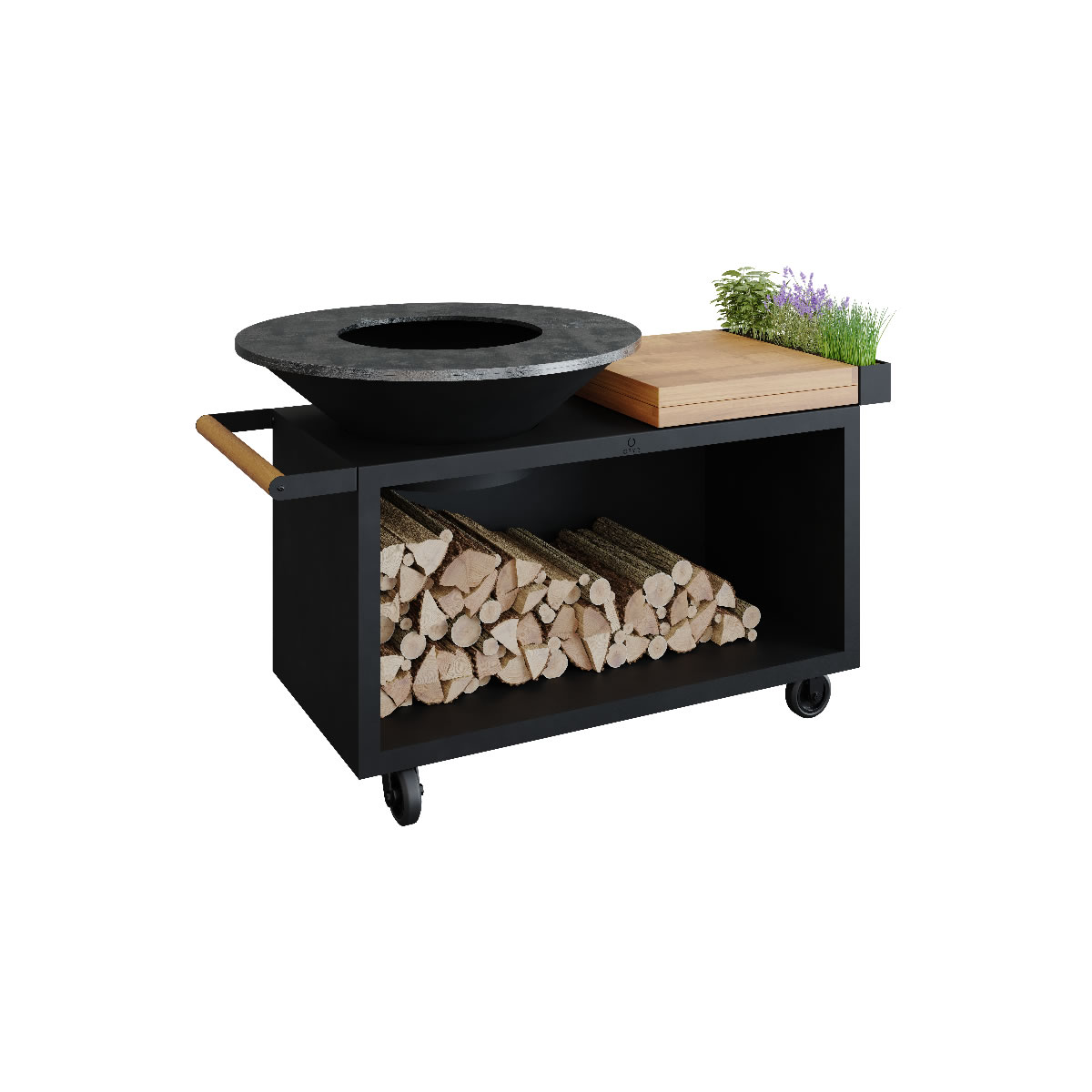 Island+ Black 100 Pro Teakwood