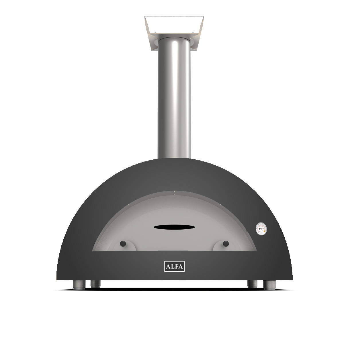 Pizzaofen Alfa forni Moderno 5 Pizze in Grau