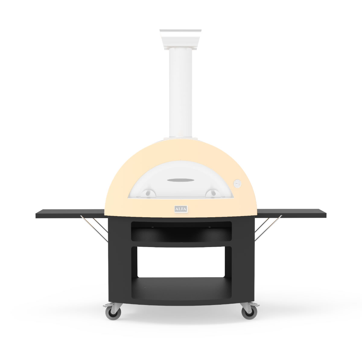 Alfa forni Unterbau für Moderno 5 Pizze in Black