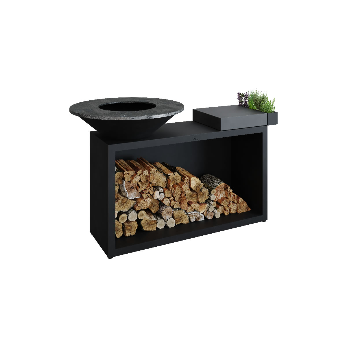 Island Black 85 Ceramic Dark Grey